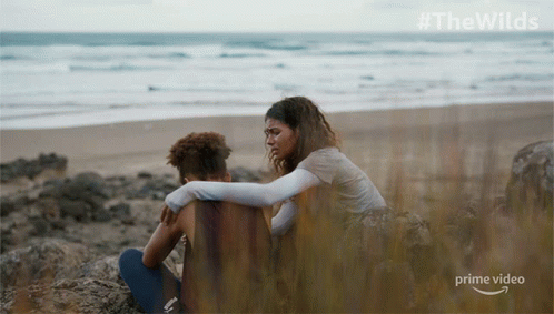 The Wilds Nora And Rachel Cast Away GIF