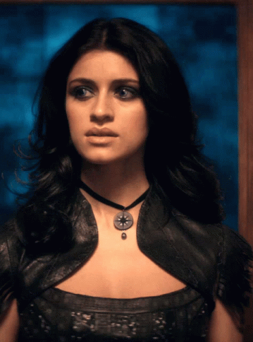 The Witcher Yennefer Of Vennerberg Nervous Deep Breath GIF