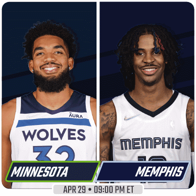 The Wolves And Memphis Are Playing On April 29 GIF