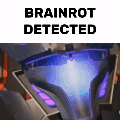 The Word Brainrot That Is On A Picture GIF