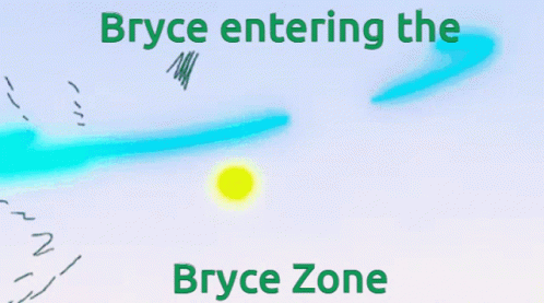Bryce Text On White Background GIF