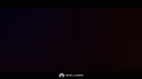 The Word Harmony Is Glowing In Blue And Red GIF