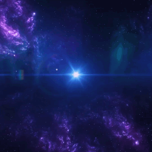 The Word Lia Is On A Purple Background With Stars GIF