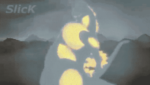 The Word Slick Is On The Bottom Of A Picture GIF