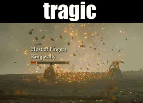The Word Tragic That Is On A Poster GIF