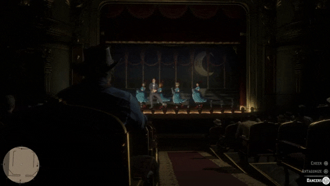 Theatre Show Rdr2 GIF