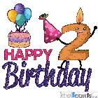 Theecards Milestone Birthday Sticker GIF