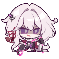 Thelema Nutriscu Honkai Impact 3rd Sticker GIF