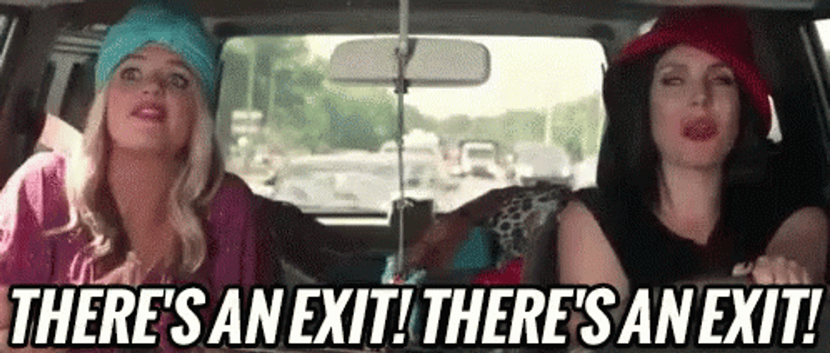 Thelma And Louise Theres An Exit GIF