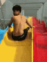 Theme Park Funny Accident GIF