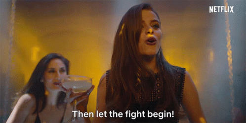 Then Let Them Begin The Fight GIF