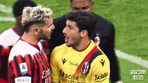 Theo Hernandez Fight Opponent GIF