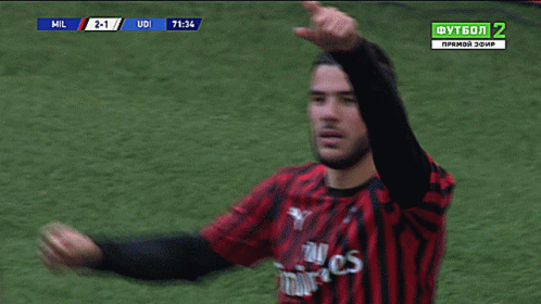 Theo Hernandez Flex Muscle GIF