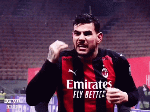 Theo Hernandez Get Hyped GIF