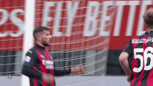 Theo Hernandez Hilarious Celebration GIF