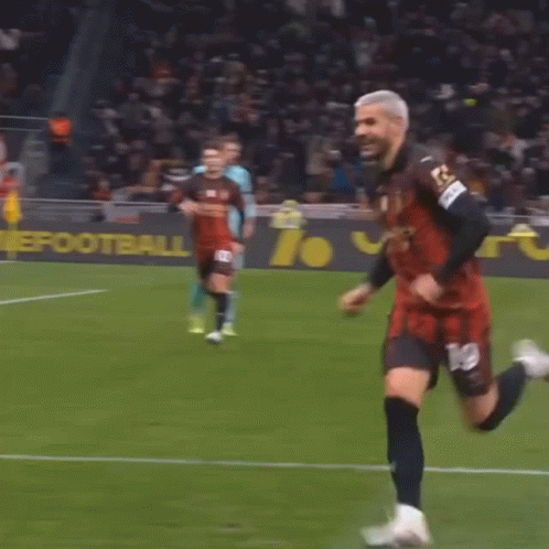 Theo Hernandez Knee Slide GIF