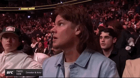 Theo Von Making Funny Face On Camera GIF