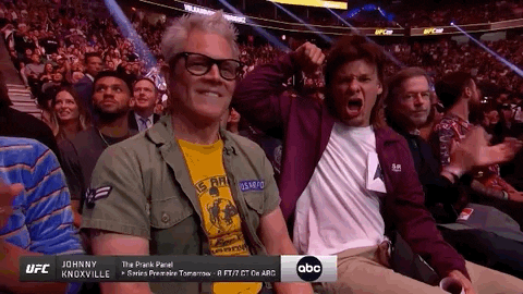 Theo Von Screaming In The Audience GIF