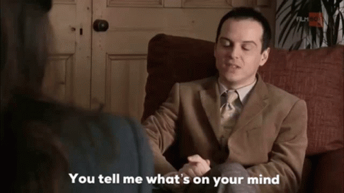 Therapist Andrew Scott Little White Lie GIF