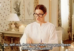 Therapist Kathryn Hahn With Big Eyeglasses GIF