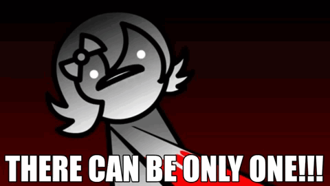 There Can Be Only One Asdfmovie8 GIF