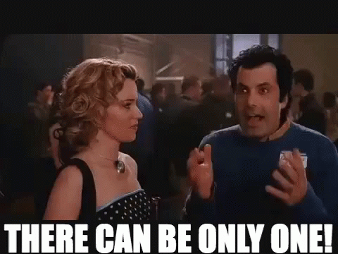 There Can Be Only One Guy For You GIF