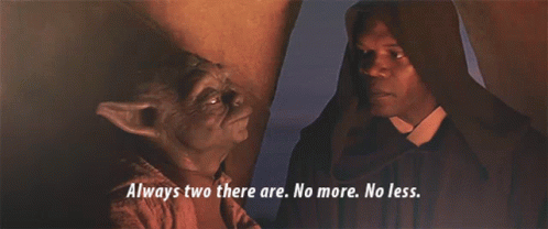 There Can Be Only One Yoda GIF