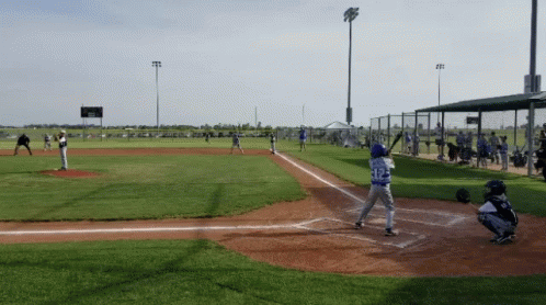 There's No Crying In Baseball Just Hit It GIF