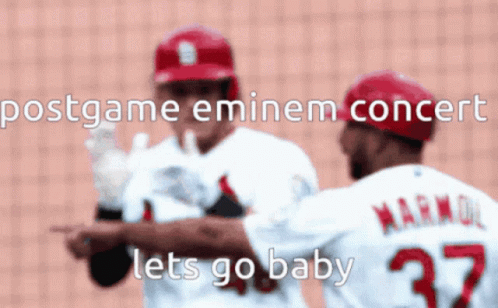 There's No Crying Let's Go Baby In Baseball GIF