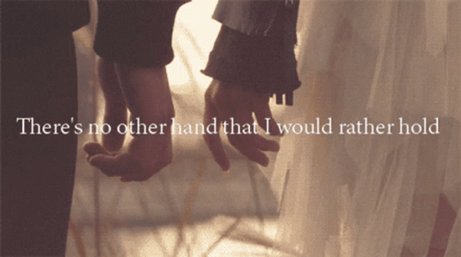 There's Other Hand I Would Like To Hold GIF