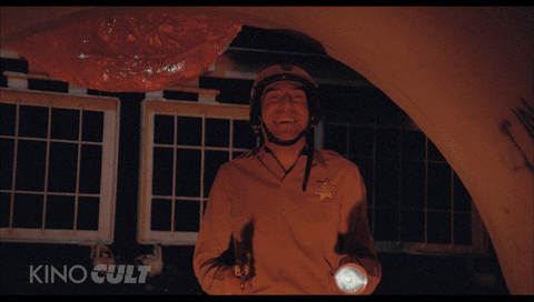 There's Something Behind You The Blob GIF