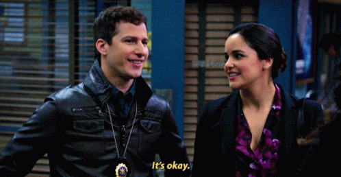 There There Brooklyn Nine Nine Jake Peralta GIF