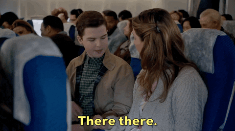 There There Young Sheldon Comforting Missy Cooper GIF