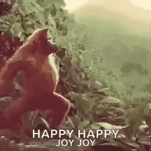There Was Monkey Dancing And Much Rejoicing GIF