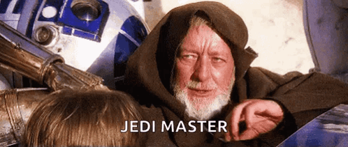 These Are Not The Droids You're Looking For Jedi Master GIF