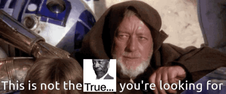 These Are Not The Droids You're Looking For Morgan Freeman GIF