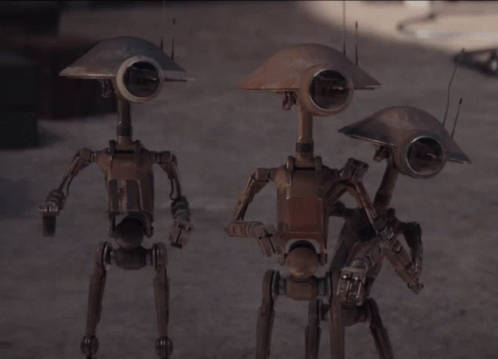 These Are Not The Droids You're Looking For Pit Droids GIF