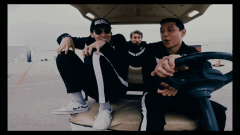 They Drift The Golf Cart GIF