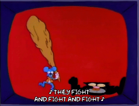 They Fight And Fight A Never Ending Fight GIF