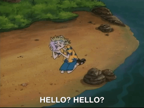 They Put Me On Hold Hey Arnold Phil GIF