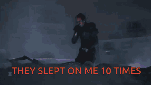 They Slept On Me 10 Times Is Written On A Poster GIF