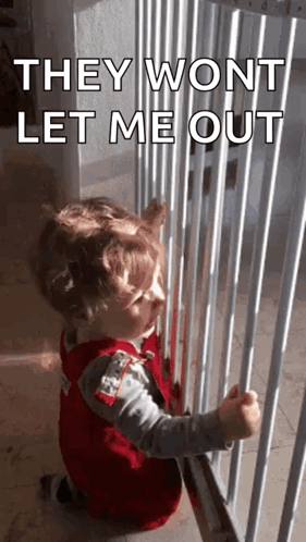 They Won't Let Me Out GIF