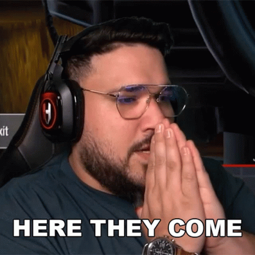 Theyre Here Gamer Hotjukes GIF