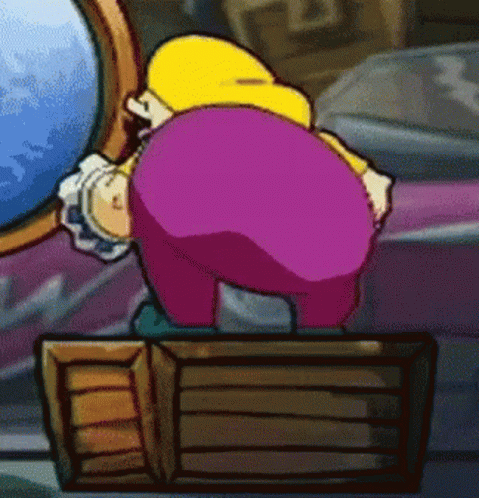 Thicc Wario Land GIF