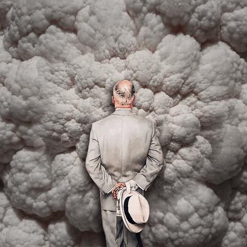 Thick Smoke Illusion GIF