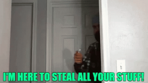 Thief Steal Your Stuff GIF
