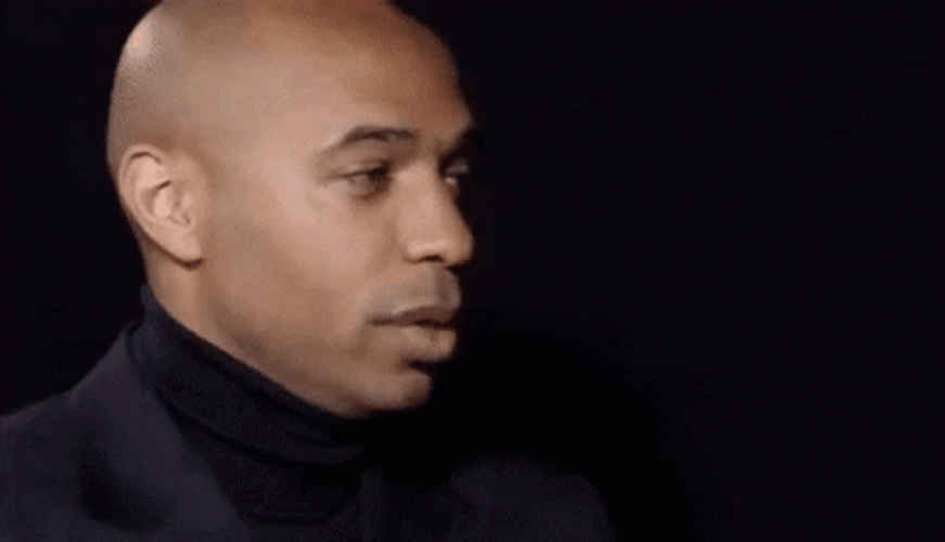 Thierry Henry Trying Not To Laugh GIF