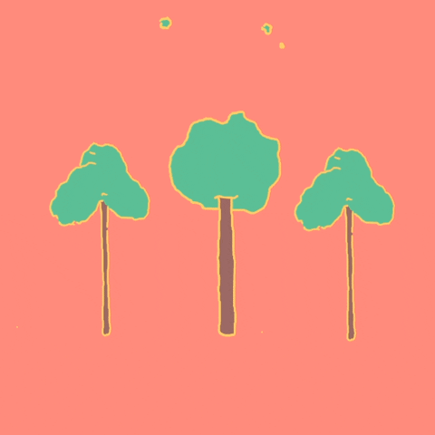 Things That Bounce Spring Trunk Trees GIF