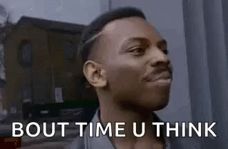 Think About It Meme Bout Time GIF