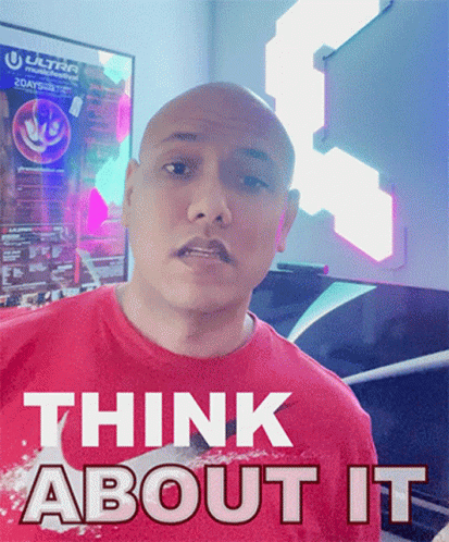 Think About It Konicaminolta Sticker GIF